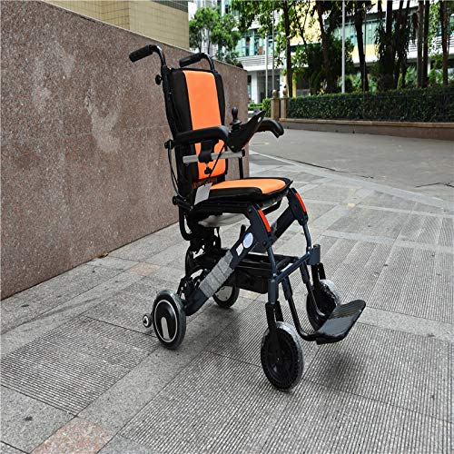 YIONGA CAIJINJIN eléctrica Silla de Ruedas Mejor Silla de Ruedas más Barata Power Active Dobling Discapacitados para Silla de Ruedas eléctrica con Motor (Color : Orange) YIONGA CAIJINJIN eléctrica Silla de Ruedas Mejor Silla de Ruedas más Barata Power Active Dobling Discapacitados para Silla de Ruedas eléctrica con Motor (Color : Orange)