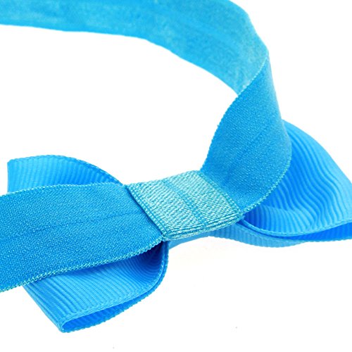 Yistu 17 pcs Bebé niños niñas Bowknot Mini diadema elástica venda Yistu 17 pcs Bebé niños niñas Bowknot Mini diadema elástica venda