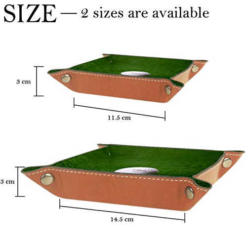 Yitian Bandeja de cuero PU Joyería Catchall jugar golf para cambiar joyería clave teléfono relojes dados suave elegancia reciclable cuero Yitian Bandeja de cuero PU Joyería Catchall jugar golf para cambiar joyería clave teléfono relojes dados suave elegancia reciclable cuero