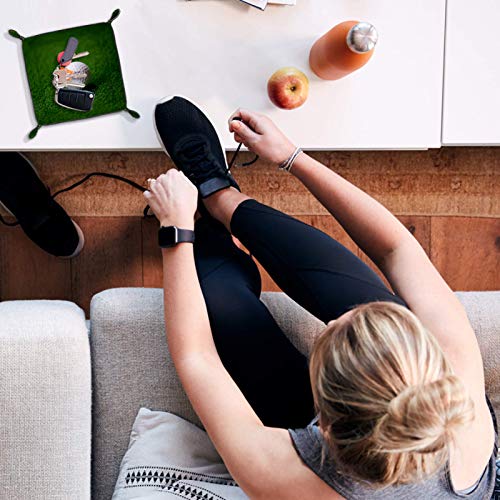 Yitian Bandeja de cuero PU Joyería Catchall jugar golf para cambiar joyería clave teléfono relojes dados suave elegancia reciclable cuero Yitian Bandeja de cuero PU Joyería Catchall jugar golf para cambiar joyería clave teléfono relojes dados suave elegancia reciclable cuero