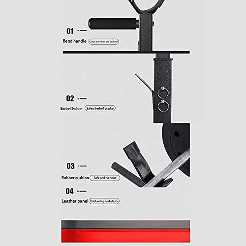 Yizc Banco de Pesas,Rack con Mancuernas para Hogar Musculacion,Ajustable Sentarse-ups Bancode Pesas,Banco de Prensa Estante de Barra Multifunción Banco Dumbbell-Negro 106x32x100cm(42x13x39inch) Yizc Banco de Pesas,Rack con Mancuernas para Hogar Musculacion,Ajustable Sentarse-ups Bancode Pesas,Banco de Prensa Estante de Barra Multifunción Banco Dumbbell-Negro 106x32x100cm(42x13x39inch)