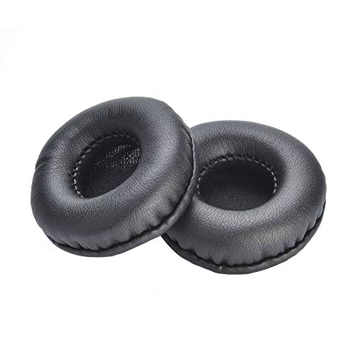 Yizhet 1 Par 55 mm Almohadillas, Almohadillas de Espuma de Repuesto Universal Cojín para Auriculares Esponja de Cuero Cojines para 55 mm Auriculares Yizhet 1 Par 55 mm Almohadillas, Almohadillas de Espuma de Repuesto Universal Cojín para Auriculares Esponja de Cuero Cojines para 55 mm Auriculares