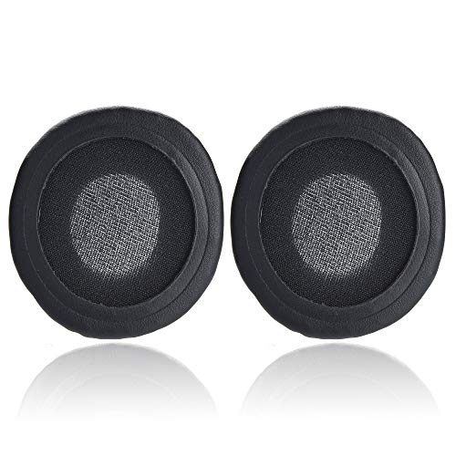 Yizhet 1 Par 55 mm Almohadillas, Almohadillas de Espuma de Repuesto Universal Cojín para Auriculares Esponja de Cuero Cojines para 55 mm Auriculares