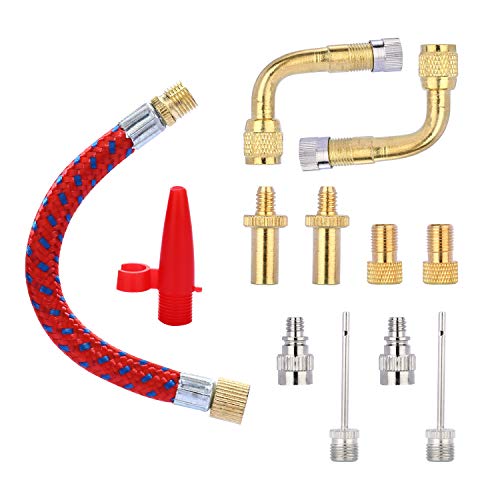 Yizhet 12 x Adaptador de Valvula de Bici Bicicleta Válvula Adaptador DV AV SV Válvula Adaptador para Compresor Bomba de Bicicleta Bomba de Pie Auto Aire de Gasolinera Colchón Balón Bomba Yizhet 12 x Adaptador de Valvula de Bici Bicicleta Válvula Adaptador DV AV SV Válvula Adaptador para Compresor Bomba de Bicicleta Bomba de Pie Auto Aire de Gasolinera Colchón Balón Bomba