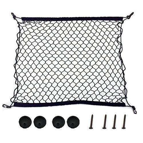 Yizhet 70 * 70 cm General Equipaje Neta/Bolsa de Malla de Tronco/Bolsa de Malla con Adhesive/Red de Almacenamiento de Red Fija de Coches Organizador para Almacenaje Red de Malla con 4 Ganchos Yizhet 70 * 70 cm General Equipaje Neta/Bolsa de Malla de Tronco/Bolsa de Malla con Adhesive/Red de Almacenamiento de Red Fija de Coches Organizador para Almacenaje Red de Malla con 4 Ganchos