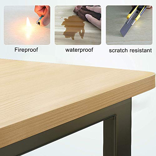 YJHome Mesa de Escritorio Plegable para Computadora Portátil, Escritorio para Estudiantes 80 x 40 x 75cm No se Requiere Ensamblaje Marrón Mesa con Patas Ajustables para la Escuela de Oficina en Casa YJHome Mesa de Escritorio Plegable para Computadora Portátil, Escritorio para Estudiantes 80 x 40 x 75cm No se Requiere Ensamblaje Marrón Mesa con Patas Ajustables para la Escuela de Oficina en Casa