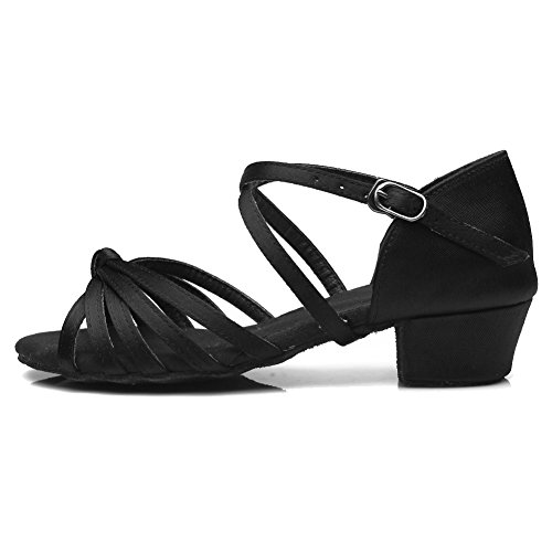 YKXLM Mujeres&Niña Zapatos latinos de baile Zapatillas de baile de salón Salsa Tango Performance Calzado de Danza,ES203,Negro,EU 38 YKXLM Mujeres&Niña Zapatos latinos de baile Zapatillas de baile de salón Salsa Tango Performance Calzado de Danza,ES203,Negro,EU 38