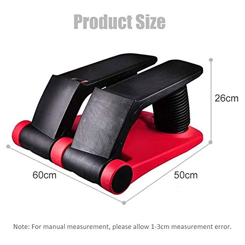 YLAN Air Stepper Climber Ejercicio Fitness Máquina del Muslo Stepper Up-Down Máquina de Step con Cuerdas de Resistencia Fitness en casa Herramientas YLAN Air Stepper Climber Ejercicio Fitness Máquina del Muslo Stepper Up-Down Máquina de Step con Cuerdas de Resistencia Fitness en casa Herramientas