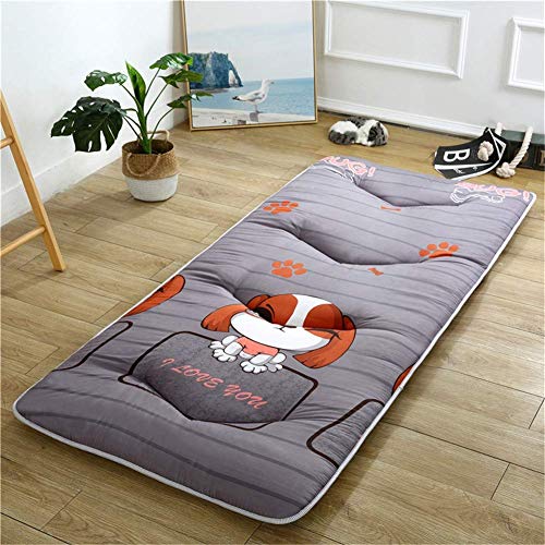 YLCJ Colchoneta Premium Colchoneta de Piso Plegable Colchoneta Japonesa Espesar Futón Cojín de Tatami Colchón Cojín de Dormir portátil Colchón Antideslizante para Dormitorio de Estudiante