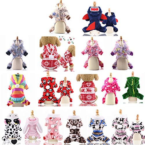 YLWL Sudadera con Capucha de Cuatro Patas para Cachorros, Ropa de Felpa para Perros, Ropa cálida y cómoda, Mono de Invierno para Mascotas, Trajes de Moda para Mascotas, Suministros (Colorido XL) YLWL Sudadera con Capucha de Cuatro Patas para Cachorros, Ropa de Felpa para Perros, Ropa cálida y cómoda, Mono de Invierno para Mascotas, Trajes de Moda para Mascotas, Suministros (Colorido XL)