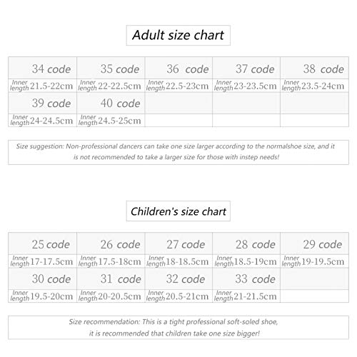 YMG Zapatos de Punta de Ballet Profesionales, Zapatillas de Baile de Satén, Zapatos Planos para Cintas, Zapatillas de Deporte para Mujer,32 YMG Zapatos de Punta de Ballet Profesionales, Zapatillas de Baile de Satén, Zapatos Planos para Cintas, Zapatillas de Deporte para Mujer,32