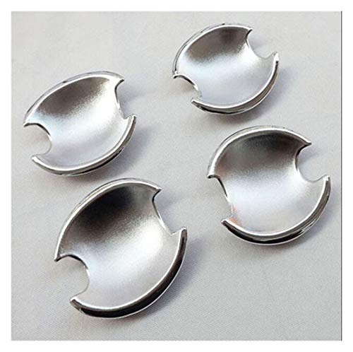 Ymhan® Ajuste el Ajuste Ruso para Nissan Almera G15 2012 2014 2015 ABS Chrome CUERTURO DE Puertas DE LA Puerta DE LA Puerta DE LA Puerta del CUCHO Accesorios DE PETICADORES DE Coche 4 PCS