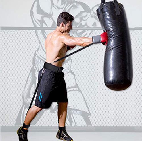 YNXing Bandas de Resistencia Fuerza Brazos Piernas Músculos de los glúteos Ideal para Boxeo Karate