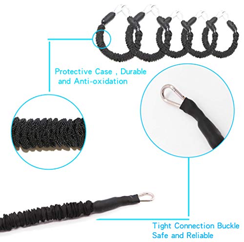 YNXing Bandas de Resistencia Fuerza Brazos Piernas Músculos de los glúteos Ideal para Boxeo Karate YNXing Bandas de Resistencia Fuerza Brazos Piernas Músculos de los glúteos Ideal para Boxeo Karate
