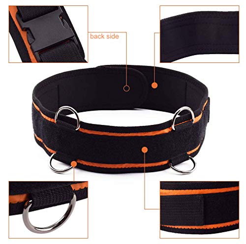 YNXing Fuerza de Las piernas y Sistema de Correas de Entrenamiento de la Agilidad Cuerda de Entrenamiento de la Fuerza para el Fútbol Baloncesto Taekwondo Yoga Equipos de Boxeo (Naranja 250lb) YNXing Fuerza de Las piernas y Sistema de Correas de Entrenamiento de la Agilidad Cuerda de Entrenamiento de la Fuerza para el Fútbol Baloncesto Taekwondo Yoga Equipos de Boxeo (Naranja 250lb)