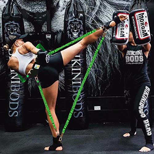 YNXing Fuerza de Las piernas y Sistema de Correas de Entrenamiento de la Agilidad Cuerda de Entrenamiento de la Fuerza para el Fútbol Baloncesto Taekwondo Yoga Equipos de Boxeo (Naranja 250lb) YNXing Fuerza de Las piernas y Sistema de Correas de Entrenamiento de la Agilidad Cuerda de Entrenamiento de la Fuerza para el Fútbol Baloncesto Taekwondo Yoga Equipos de Boxeo (Naranja 250lb)