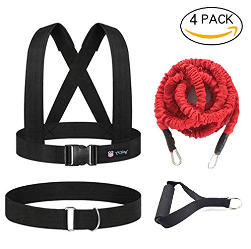 YNXing RCuerda de Entrenamiento de Resistencia Fuerza Explosiva Rebote Entrenamiento Físico Cuerda de Resistencia Que Mejora la Velocidad, La Resistencia y La Fuerza (Cuerda de 5 m) YNXing RCuerda de Entrenamiento de Resistencia Fuerza Explosiva Rebote Entrenamiento Físico Cuerda de Resistencia Que Mejora la Velocidad, La Resistencia y La Fuerza (Cuerda de 5 m)