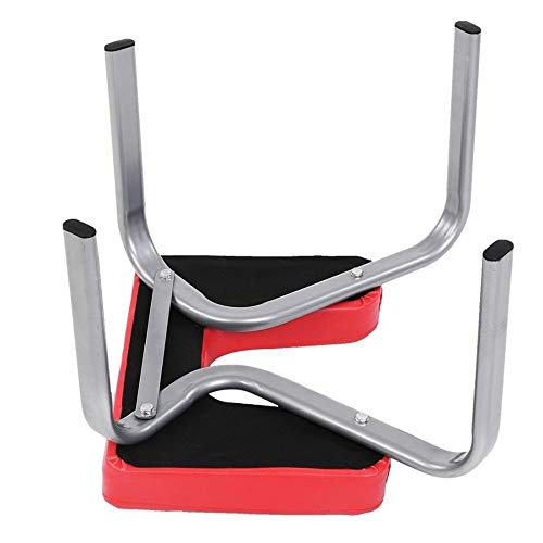 Yoga de la silla del pino 44x43x36.5cm yoga de la silla Ultraligero yoga de la silla del pino heces Inversion Banco Headstander aptitud Kit Rojo Parada de cabeza yoga de la silla de heces MUMUWUE