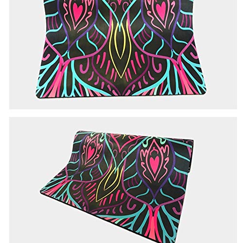 Yoga Mat Nice Printing Yoga Fitness Mat Suede Rubber Non-Slip Health Yoga Flower Mat Factory Outlet Practice Mat with Yoga Mat Nice Printing Yoga Fitness Mat Suede Rubber Non-Slip Health Yoga Flower Mat Factory Outlet Practice Mat with