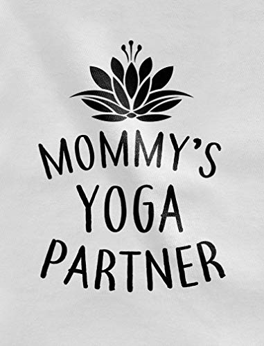 Yoga Mom - Regalo Original Mamá Mamá Blanco Medium/Bebé Blanco 12-18 Mes