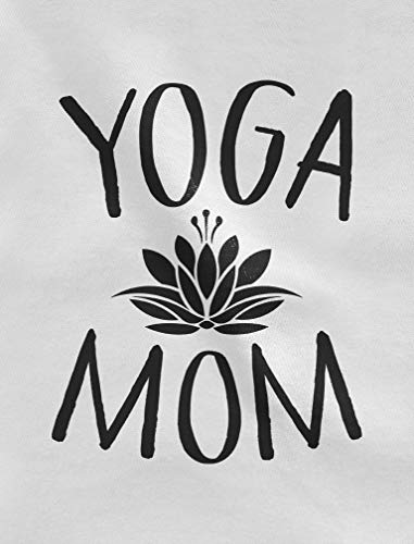 Yoga Mom - Regalo Original Mamá Mamá Blanco Medium/Bebé Blanco 12-18 Mes