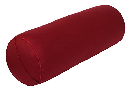 Yoga y Pilates Bolster Made in Germany, Burdeos