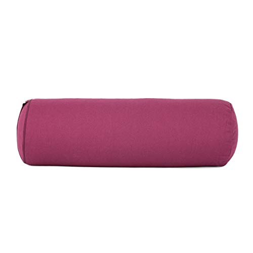 Yoga y Pilates Bolster/Yoga Papel básico, Berenjena Yoga y Pilates Bolster/Yoga Papel básico, Berenjena