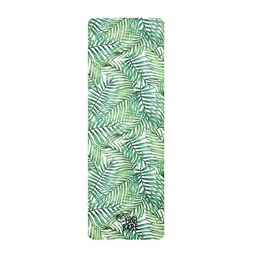 Yogi Bare Teddy - Esterilla de Yoga DE Viaje Esterilla DE Viaje y para Yoga Caliente Superficie de Toalla de Microfibra - Tropical Yogi Bare Teddy - Esterilla de Yoga DE Viaje Esterilla DE Viaje y para Yoga Caliente Superficie de Toalla de Microfibra - Tropical
