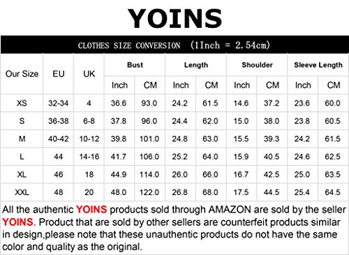 YOINS Camiseta Manga Larga Mujer Camisa Cuello V Blusa Brillante Metálico Sexy Tops Mangas Acampanadas Oro-01 EU36-38 YOINS Camiseta Manga Larga Mujer Camisa Cuello V Blusa Brillante Metálico Sexy Tops Mangas Acampanadas Oro-01 EU36-38