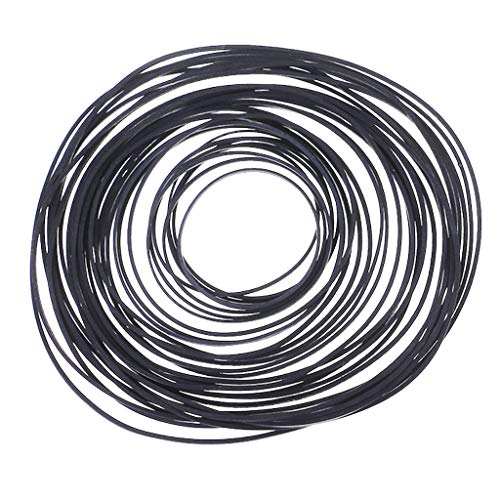 YOKING - Cinturón de CD– mixto de 4,5 – 13 cm, cuadrado, 1 mm, plegado en dedos, se utiliza para grabador, reproductor de DVD, LD, magnetoscopio, repetidor de CD-ROM YOKING - Cinturón de CD– mixto de 4,5 – 13 cm, cuadrado, 1 mm, plegado en dedos, se utiliza para grabador, reproductor de DVD, LD, magnetoscopio, repetidor de CD-ROM