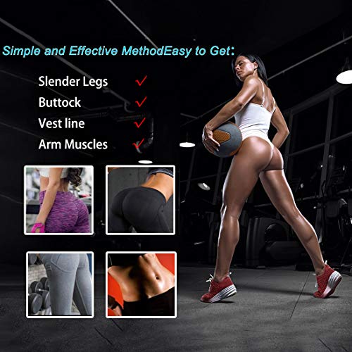 Yolistar Bandas Elasticas Fitness 3 PCS, 1 Gluteos Banda de Resistencia y Cintas Elasticas Fitness con 2 Niveles de Resistencia, para Yoga, Pilates, Estiramientos, Entrenamiento de Fuerz