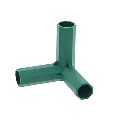 Yongirl 10 conectores de PVC para muebles de PVC para estanterías de jardín, estructura de almacenamiento Yongirl 10 conectores de PVC para muebles de PVC para estanterías de jardín, estructura de almacenamiento