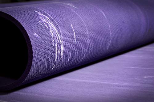 YOOQ Esterilla de Yoga Pure, 100% Caucho Natural, Antideslizante y respetuosa con el Medio Ambiente (Purpura) YOOQ Esterilla de Yoga Pure, 100% Caucho Natural, Antideslizante y respetuosa con el Medio Ambiente (Purpura)