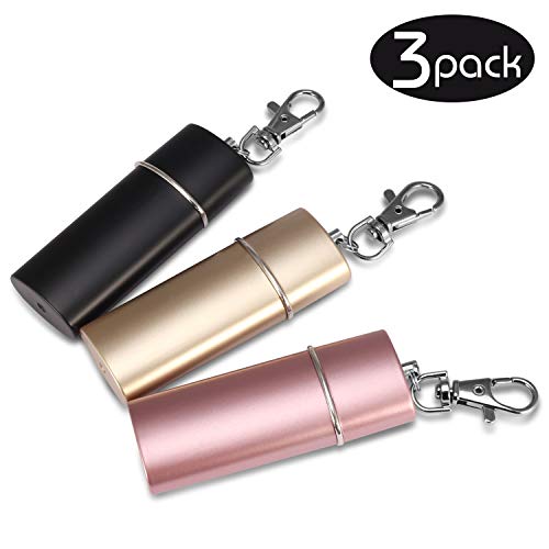 Yosemy Cenicero de Bolsillo Portátil 3 Piezas Mini Ceniceros Portátiles con Llavero Cenicero al Aire (Negro+Oro+Rosa) Yosemy Cenicero de Bolsillo Portátil 3 Piezas Mini Ceniceros Portátiles con Llavero Cenicero al Aire (Negro+Oro+Rosa)
