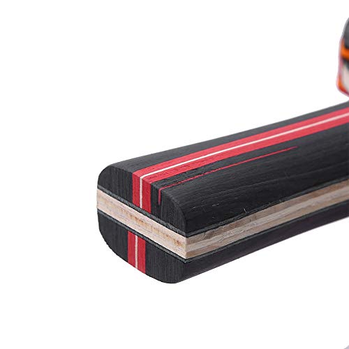 Yosoo Health Gear Raqueta y Pelotas de Tenis de Mesa, paletas de Ping Pong Juego de 2 Raquetas de Ping Pong Profesional con 3 Pelotas aptas para Jugadores con Agarre de Mano Yosoo Health Gear Raqueta y Pelotas de Tenis de Mesa, paletas de Ping Pong Juego de 2 Raquetas de Ping Pong Profesional con 3 Pelotas aptas para Jugadores con Agarre de Mano
