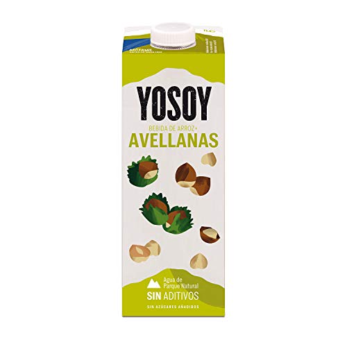 Yosoy - Bebida de Arroz con Avellanas - Caja de 6 x 1L Yosoy - Bebida de Arroz con Avellanas - Caja de 6 x 1L