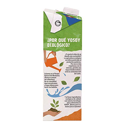 Yosoy - Bebida Vegetal Ecológica de Avena, Caja de 6 x 1L Yosoy - Bebida Vegetal Ecológica de Avena, Caja de 6 x 1L