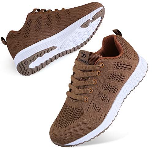Youecci Zapatillas de Deportivos de Running para Mujer Deportivo de Exterior Interior Gimnasia Ligero Sneakers Fitness Atlético Caminar Zapatos Transpirable Caqui 37 EU Youecci Zapatillas de Deportivos de Running para Mujer Deportivo de Exterior Interior Gimnasia Ligero Sneakers Fitness Atlético Caminar Zapatos Transpirable Caqui 37 EU