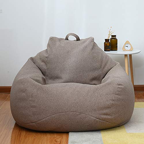 You's Auto Puff Sofás Cubierta Sillas Sin Relleno con Tres Bolsillos en el Lateral Puff Sofá Vida Habitación Tres Tallas (Marron, 100 * 20cm) You's Auto Puff Sofás Cubierta Sillas Sin Relleno con Tres Bolsillos en el Lateral Puff Sofá Vida Habitación Tres Tallas (Marron, 100 * 20cm)
