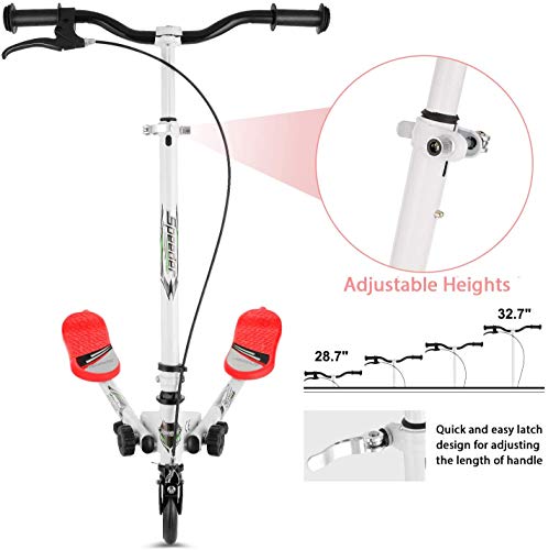 Youth ever Patinete Plegable de 3 Ruedas para Niños, Scooter de Empuje Freestyle, Patinete Infantil con PU Ruedas , Altura de Manillar Ajustable, Carga 50KG Youth ever Patinete Plegable de 3 Ruedas para Niños, Scooter de Empuje Freestyle, Patinete Infantil con PU Ruedas , Altura de Manillar Ajustable, Carga 50KG
