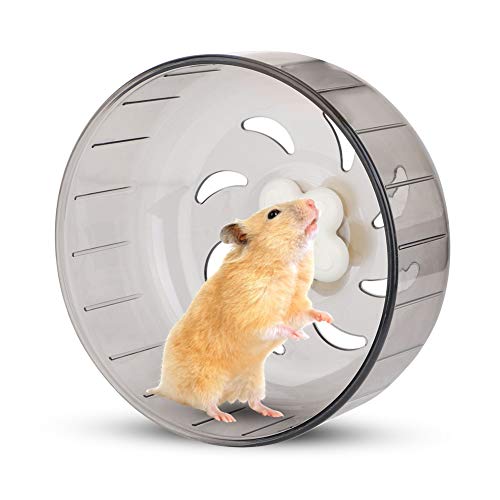 YOUTHINK Hamster Running Wheel, 13Cm Hamster Wheel Small Pet Hamster Rueda de Ejercicio Silent Plastic Running Toy para Animales Pequeños Hamster Gerbil Conejillo de Indias