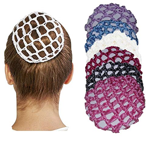 YouU 6 Piezas Redecilla de Pelo Rosa para Moños, Ballet y Danza– Dancewear Ballet YouU 6 Piezas Redecilla de Pelo Rosa para Moños, Ballet y Danza– Dancewear Ballet