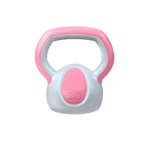 Youxiu Kettlebell Fitness Mancuernas caseras Damas Equipo de Sentadillas Entrenamiento atlético Levantamiento de Cadera Olla Mancuernas pequeñas Hombres Brazos Delgados,2kg