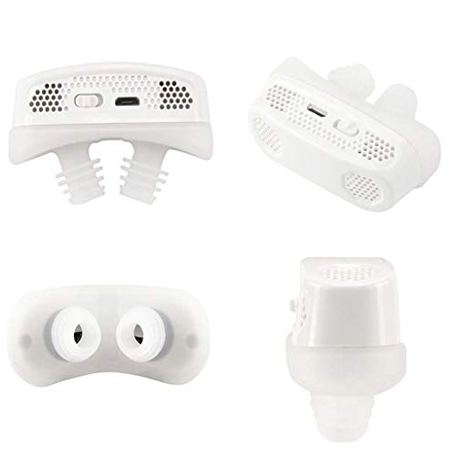 Yowerf Aparato electrónico de respiración Nasal antirronquidos Los dilatadores apnea del sueño ayudan al Equipo a Detener el Equipo de ronquido (Color : Blanco) Yowerf Aparato electrónico de respiración Nasal antirronquidos Los dilatadores apnea del sueño ayudan al Equipo a Detener el Equipo de ronquido (Color : Blanco)