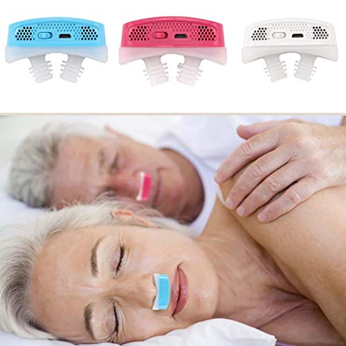 Yowerf Aparato electrónico de respiración Nasal antirronquidos Los dilatadores apnea del sueño ayudan al Equipo a Detener el Equipo de ronquido (Color : Blanco) Yowerf Aparato electrónico de respiración Nasal antirronquidos Los dilatadores apnea del sueño ayudan al Equipo a Detener el Equipo de ronquido (Color : Blanco)
