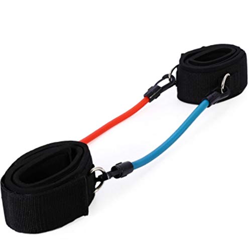 YPASDJH Correas de Tobillo Correa de Anclaje de Tobillo Deportivo Doble Anillo D Gimnasio Correa de polea Polea Levantamiento Fitness Elástico Durable para Entrenamiento en casa y Gimnasio