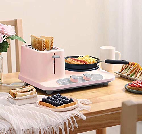 YPJKHL - Tostadora multifunción 3 en 1 para Horno, tostadora para casa, con Vapor, cocción, freído, tostadora multifunción, plástico, Rosa, Talla 0.00watts YPJKHL - Tostadora multifunción 3 en 1 para Horno, tostadora para casa, con Vapor, cocción, freído, tostadora multifunción, plástico, Rosa, Talla 0.00watts