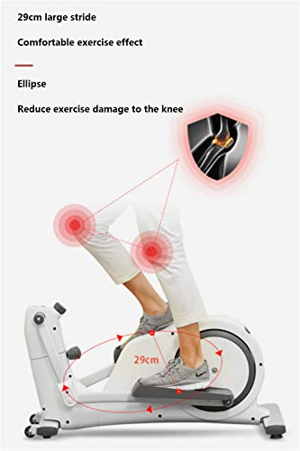 YQ&TL Bicicleta Elíptica para Casa Libre de Instalar la máquina para Caminar en el Espacio silencioso de casa para Adelgazar Dar Forma a 3 Grados Ajustar la Pendiente Equipo de Ejercicios móvil B