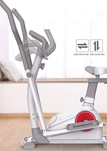 YQ&TL Bicicleta Elíptica para casa Multifuncional Cross Traine Space Walker, pequeño Control magnético Interior, Equipo de Gimnasio en casa Paso a Paso