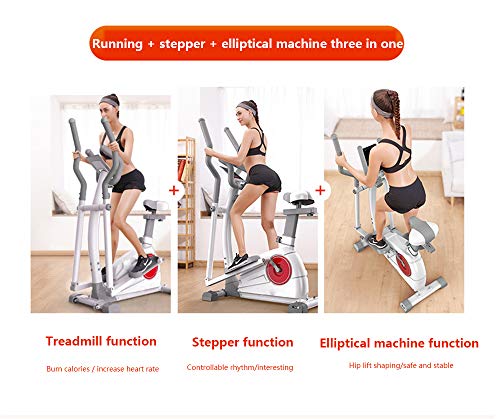 YQ&TL Bicicleta Elíptica para casa Multifuncional Cross Traine Space Walker, pequeño Control magnético Interior, Equipo de Gimnasio en casa Paso a Paso YQ&TL Bicicleta Elíptica para casa Multifuncional Cross Traine Space Walker, pequeño Control magnético Interior, Equipo de Gimnasio en casa Paso a Paso